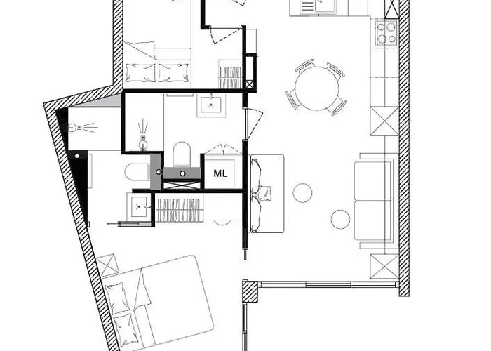 Lejlighed Giens T3, Air-conditioned, Ground Floor, Garden, Direct Access Hyères